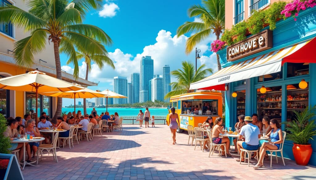 discover the best places to eat in miami, from trendy restaurants to hidden gems. explore diverse cuisines, vibrant atmospheres, and culinary delights that make miami a food lover's paradise.