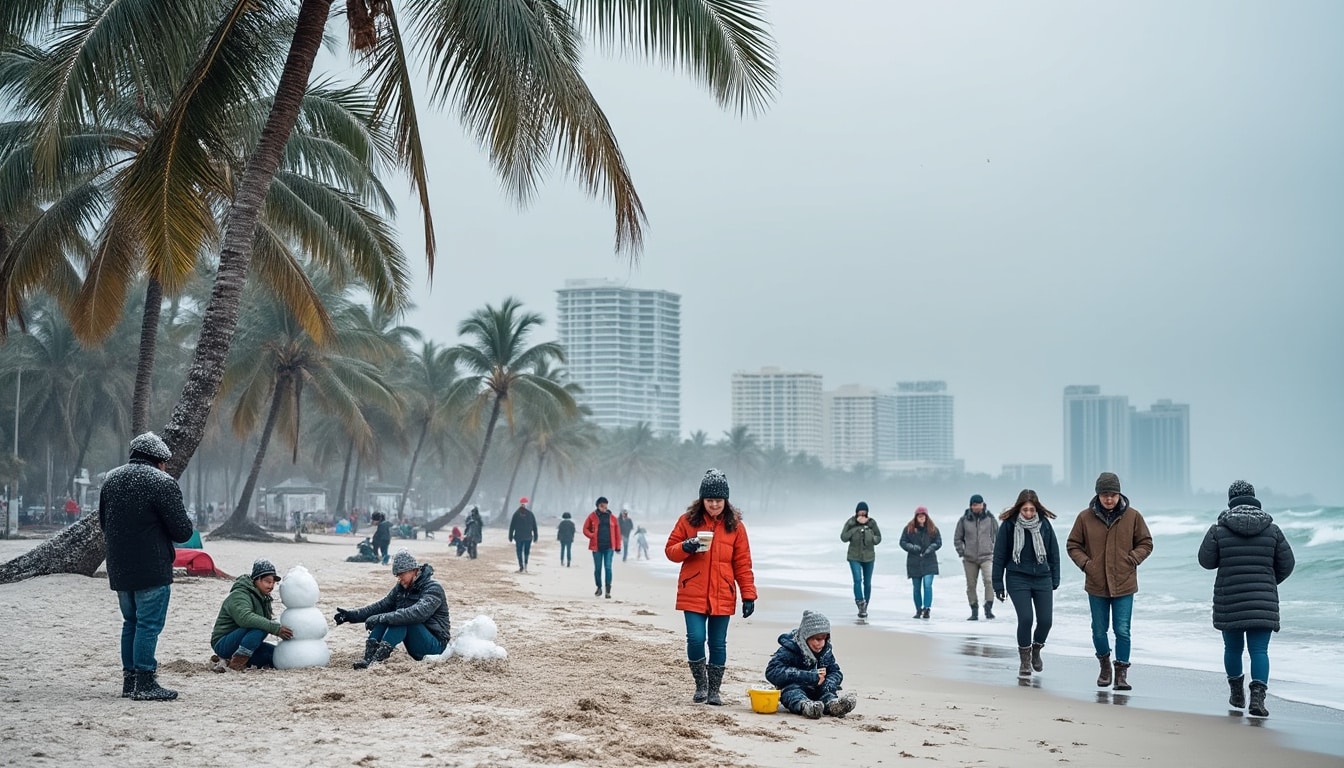 discover the rare occurrence of cold weather in miami, where sunny skies meet unexpected chills. learn how to enjoy the city’s vibrant culture and outdoor activities even when temperatures drop.