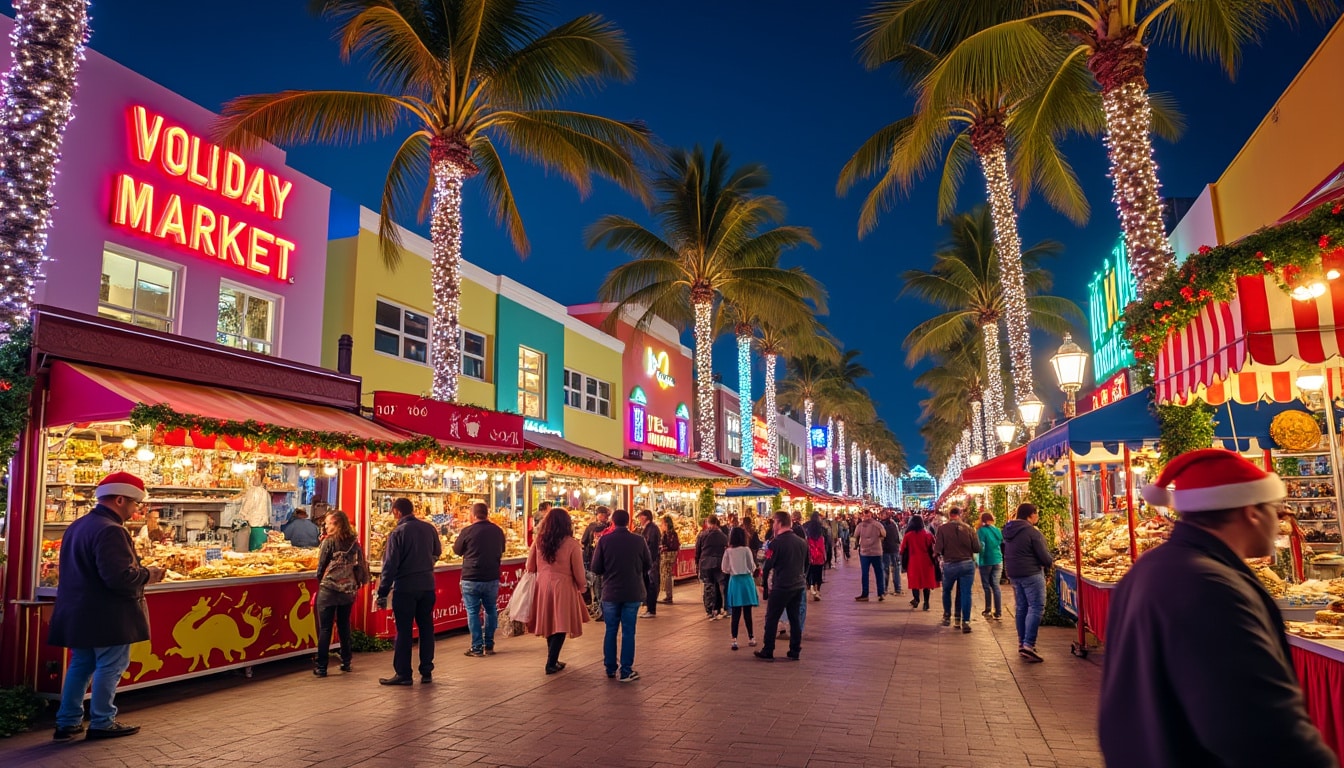 scopri lo spirito festivo di miami con la nostra guida alle aperture natalizie. esplora eventi unici, attrazioni stagionali e attività speciali che rendono questa città vibrante un paradiso festivo. unisciti al divertimento e vivi le calde celebrazioni di miami questa stagione!