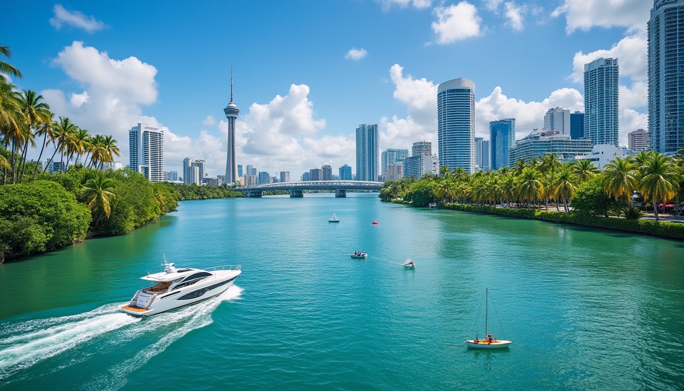 esplora i sereni fiumi e corpi d'acqua mozzafiato vicino a Miami, dove la natura incontra la vita urbana vibrante. scopri gioielli nascosti per kayak, pesca e godendo il bellissimo paesaggio della Florida meridionale.
