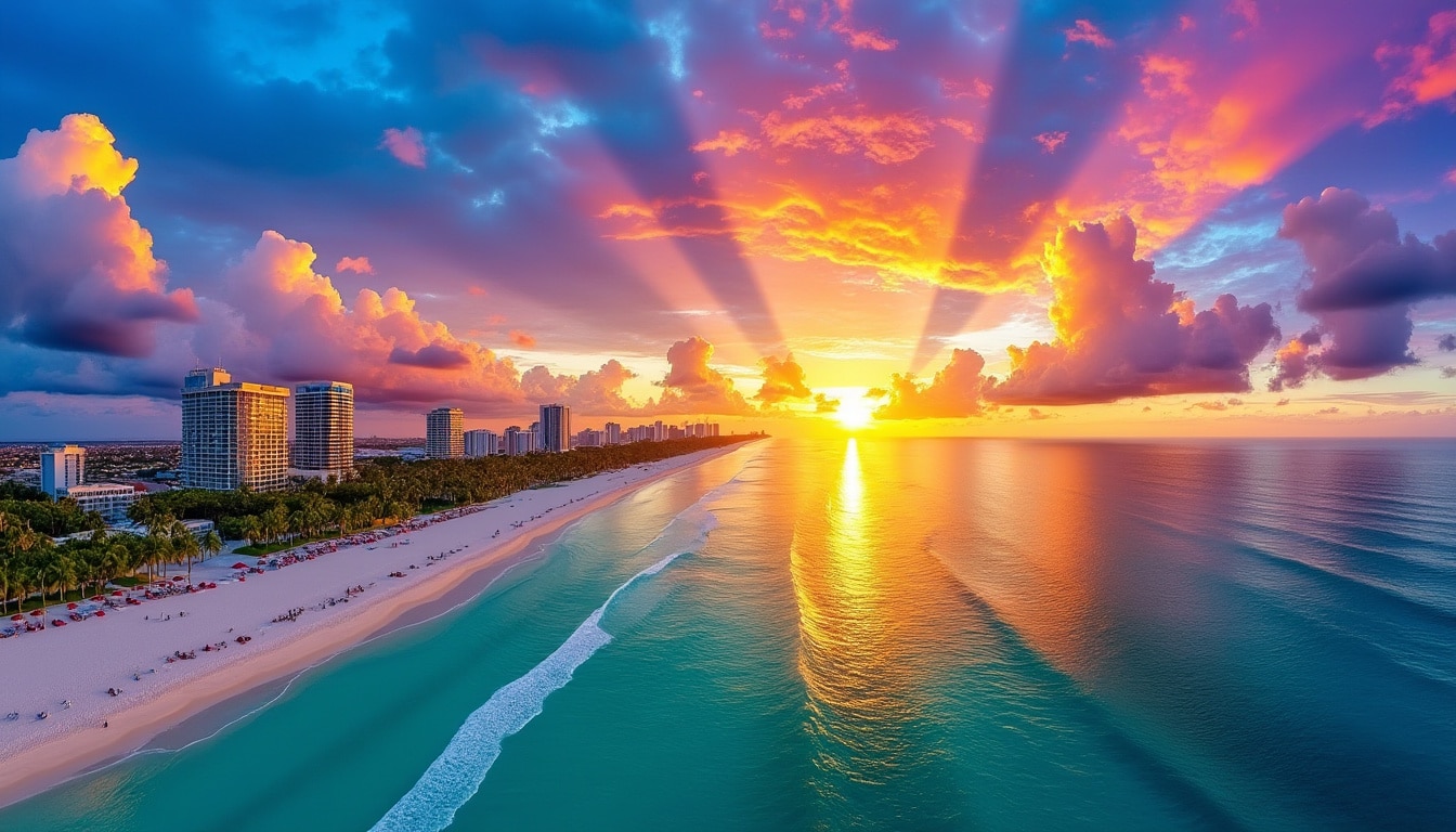 scopri gli orari delle albe esatte a Miami per pianificare perfettamente le tue mattinate. ottieni le ultime informazioni e goditi albe mozzafiato in questa vibrante città.