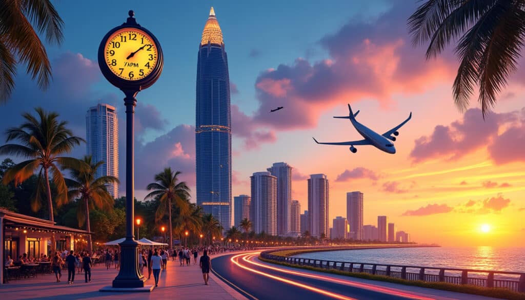 discover everything you need to know about time and time zones in miami. understand miami's local time, its utc offset, and how daylight saving time affects your schedule. stay informed and plan your activities effortlessly in this vibrant city!