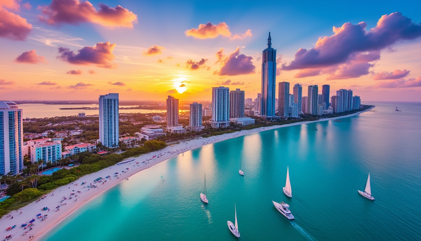 explore the vibrant essence of miami through its stunning visuals, intoxicating scents, and unique sensations. discover the city's lush landscapes, aromatic cuisine, and the electric atmosphere that defines life in this sunny paradise.
