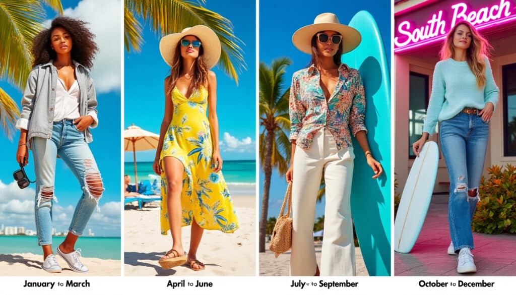 discover the ultimate guide on what to wear in miami throughout the year. from the vibrant summer styles to chic winter outfits, explore monthly fashion tips that ensure you stay stylish and comfortable in the magic city. perfect for locals and travelers alike!